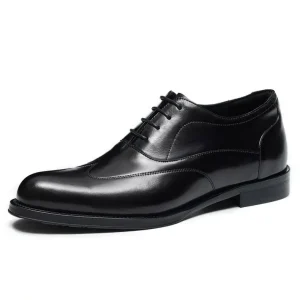 Men’s Formal Dress Shoes Italian Style Leather Shoes with Laces Handcrafted Casual Shoes Business Oxford Men’s Shoes