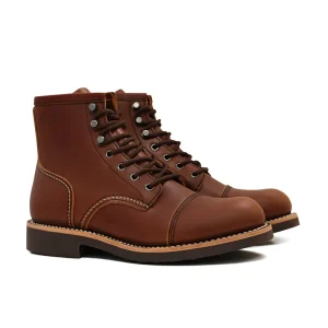 Men’s Genuine Leather Desert Boots Summer Season Custom Logo Anti Slippery Height Increasing Casual