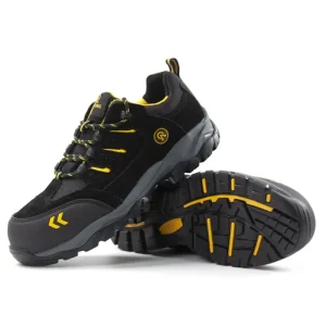Men’s Genuine Leather Insulated Anti slip Safety Shoes Composite Toe Cap Mesh Work Shoes Industrial Work Safety Boot