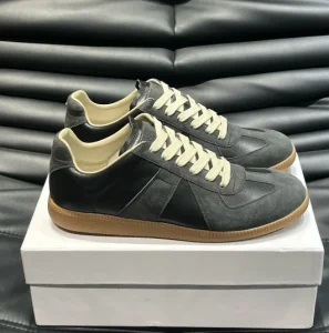 Men’s Genuine Leather Lace-up Comfort Casual Shoes Solid Color Big Size Breathable Walking Shoes