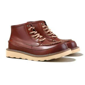 Men’s Genuine Leather Non-slip Wear-resistant 875 Workwear Boots Height-increasing Casual Warm-keeping Shoes