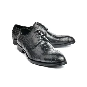 Men’s Genuine Leather Upper Lightweight Oxfords Slip-On Formal Business Shoes Brown Solid Rubber Business Shoes Leather Shoes