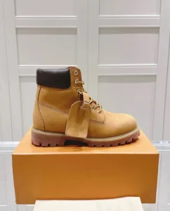 Men’s Genuine Leather Winter Non-Slip Snow Boots with Rubber Outsole for Men and Women Cowboy Boots