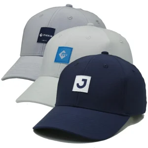Men’s Golf Custom Woven Patch logo 100% Polyester Soft Quick Dry Summer Outdoor Adjustable Baseball Sports Caps Hats