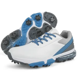 Men’s Golf Shoes Big Training Outdoor Spikes Gripper Shoes for Cricket Factory Customized Logo