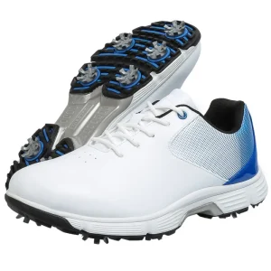 Men’s Golf Shoes Waterproof Rubber Lightweight Autumn Summer Training Trainers