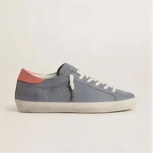 Men’s Grey Pink Distressed Thick Sole Platform Sneakers Breathable Lightweight Comfort Retro Casual Streetwear Skate Shoes
