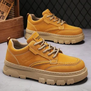 Men’s Height increasing Niche Harajuku Style Versatile Trendy Shoes Men’s Autumn New Sports Casual Shoes