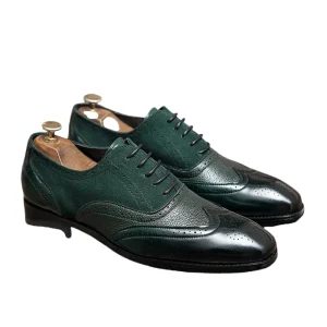 Men’s High Quality PU Leather Casual Printed Breathable Pure Derby Shoes Men Shoes