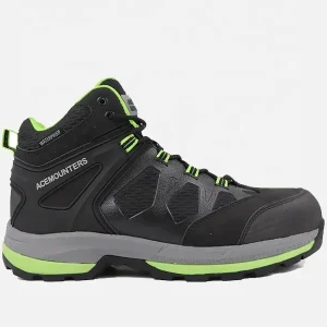 Men’s High Top Waterproof Non Slip Trekking Shoes Winter Travel Hiking Boots with Mesh Insole Warm for Autumn Winter Outdoors