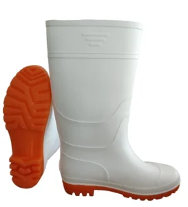 Men’s High Tube Non-Slip Wear-Resistant Thickened PVC Rain Boots Labor Protection Site PVC Rain Boots