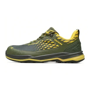Men’s Industrial Safety Shoes Microfiber PU Composite Toe Anti Slip High Top Oil Waterproof Comfort All Seasons Protective Work