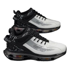 Men’s Insole Air Cushion Running Shoes, Waterproof, Anti-Slip, Shockproof, Breathable Casual Dad Sneakers