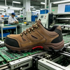 Men’s Insulation Safety Shoes Steel Toe Anti-Puncture Static Work Shoes for Electricians Engineers Power Industry
