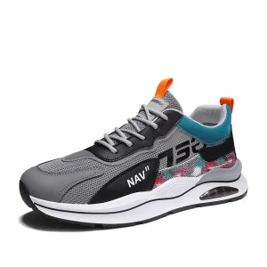 Men’s Lace-Up Casual Walking Shoes Lightweight & Anti-Slip