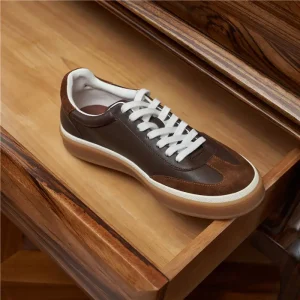 Men’s Lace up Fashion Sneakers Mesh Uppers Breathable Cotton Lining Summer Fashion Trend Height Increasing for Sharp Casual