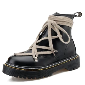 Men’s Leather Boots Nubuck Leather Outdoor Boots Shoes