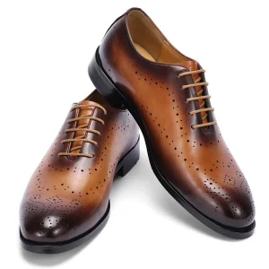 Men’s Leather Dress Shoes Party Zapatos Elegantes Para Hombres Office Loafers Men Soft Rubber Sole Custom Men Shoes