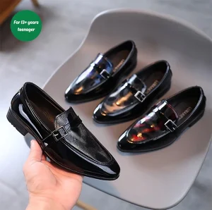 Men’s Leather Formal Shoe PU Men’s Casual Shoe Men’s Leather Dress Shoe Boy Wedding Shoe Business Shoe Campus Shoe