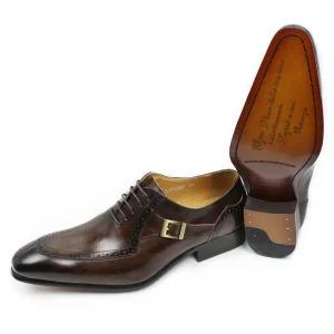 Men’s Leather Shoes Genuine Leather Business Office Wedding Shoes Oxford Shoes Men’s Block Formal Dress High Grade MSH10