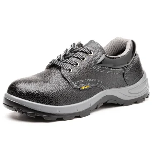 Men’s Leather Waterproof Safety Shoes Industrial Construction Mining Worker Security Shoes Zapatos De Seguridad