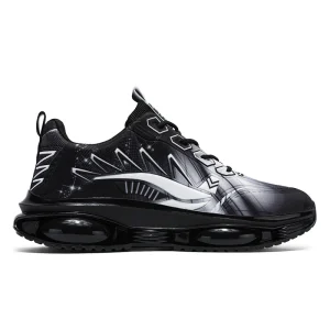 Men’s Lightweight Breathable Mesh Sports Shoes with PVC Sole Soft Lace-Up Stylish Spring Summer Running Walking Fashion