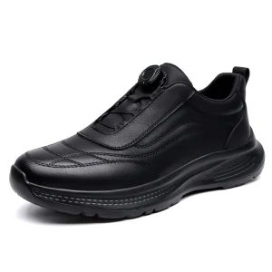 Men’s Lightweight Dial Closure Walking Sneakers Casual Sport Shoes