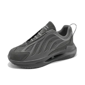 Men’s Lightweight Sporty Athletic Shoes All-Season Stable Design Breathable Fabric Uppers PVC Outsoles for Enhanced Lace-Up