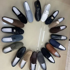 Men’s Loafers Casual Breathable Non Slip Leather Shoes Slip On Men’s Shoes Stock Shoes Mixed Design