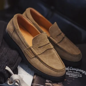 Men’s Loafers Maden Moccasins Preppy Style Suede Slip Ons Premium Casual Mocassins Homme Comfortable Spring Trending