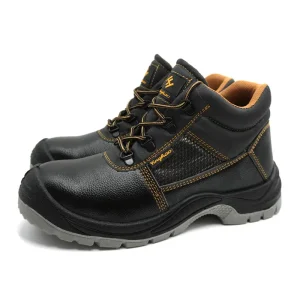 YH8067-4 Men’s Anti-Slip Leather Safety Shoes for Construction Industrial Work Workers Hazardous Environments Industrial