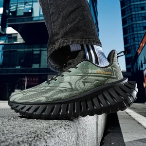 Men’s Luxury Sports Running Shoes for All New Spring Trend Youth Design Mesh Casual Waterproof Breathable for Summer Winter