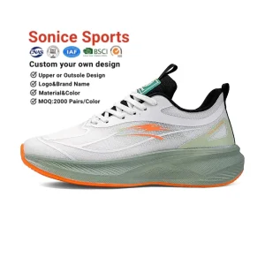 Men’s Marathon Running Shoes Breathable and Comfortable Factory Customized for Spring Autumn Winter Use