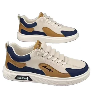 Men’s Mesh Casual Walking Shoes Thick Sole Trendy Sports Running Sneakers for Teens