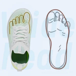 Men’s Minimalist Cross-Trainer Barefoot Shoes with Wide Toe & Zero Drop Sole Trail Running Sneakers for Spring & Autumn