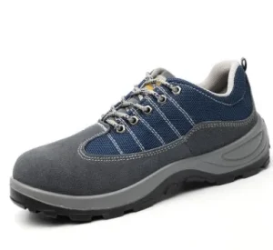 Men’s Modern Work Boots Comfortable Steel Breathable Leather Upper Rubber Iron Insole Sports Safety Shoes for Summer