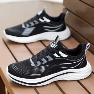 Men’s New Autumn Sports Shoes Mesh Lightweight Casual Shoes
