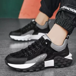 Men’s Non-Slip Casual Shoes Lightweight Breathable Fashion Trend for Outdoor Walking for Winter & Spring
