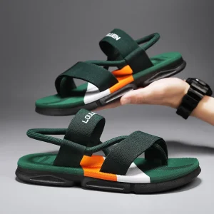 Men’s Outdoor Breathable Non-Slip Flip-Flops Summer Leisure Casual Beach Shoes