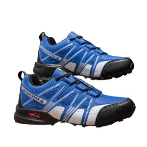 Men’s Outdoor Hiking Shoes Scottish Lace up Sneakers Sturdy Mesh Lined Casual Hiking & Running Shoes