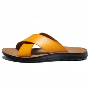 Men’s Outdoor Slippers Sandals Comfortable Breathable Summer Beach Shoes Fashionable Plus Size Casual Sandals