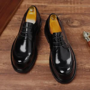 Men’s Oxford Formal Dress Shoes Business Comfortable Classic Lace Up Shoes