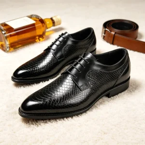 Men’s Oxford Shoes Comfortable Breathable Oxford Shoes Men Lightweight Sole Formal Shoes Business Dress Shoes