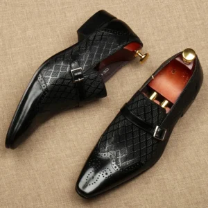 Men’s Oxfords Genuine Men’s Leather Office Dress Shoes