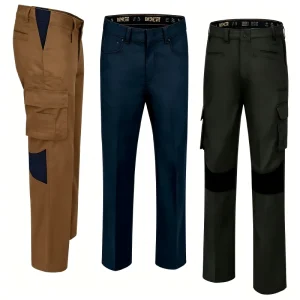 Men’s Pant Customizable Comfortable Fit OEM Mens Hiking Pants Lightweight Nylon Stretch Cargo Work Pants for Men with Pockets