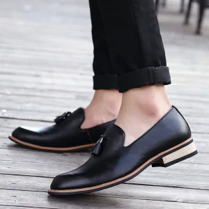 Men’s Party Shoes Large Size Dress Shoes Men’s Fashion Walking Style Business Oxfords Shoes Comfortable