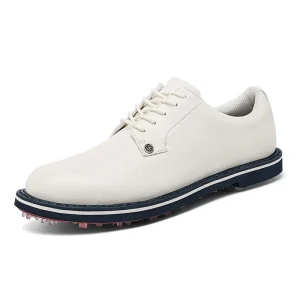 Men’s Plus Size Anti slip Versatile Golf Shoes Breathable Cotton Lining Leisure Training Sneakers Lace Up