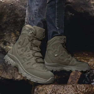 Men’s Plus Size Outdoor Hiking Tactical Boots Training Shoes Men’s Large size Tactical and Hiking Boots for Outdoor Training