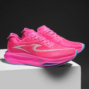 Men’s Professional Running Shoes Lightweight Speed Training Shoes High Performance Breathable Mesh Sports Shoes Racing Shoes