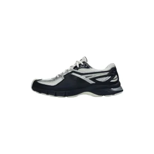 Men’s Retro Running Sneakers Breathable Mesh Upper Cushioned Non Slip Casual Shoes for Daily Wear Silicone Cushion GB12